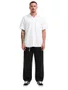 Camisa De Botão Masculina Rip Curl New Year Manga Curta Estampada - Off White