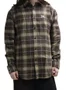 Camisa De Botão Masculina Xadrez Plano C Dryland Flannel - Verde/Bege