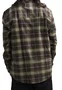 Camisa De Botão Masculina Xadrez Plano C Dryland Flannel - Verde/Bege