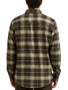 Camisa De Botão Masculina Xadrez Plano C Dryland Flannel - Verde/Bege