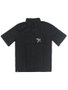Camisa Masculina Grow Logo Manga Curta Estampada - Preto