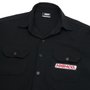 Camisa Masculina High Button Cargo - Preto