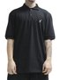 Camisa Masculina LRG Polo 47 Manga Curta Estampada - Preto