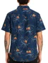 Camisa Masculina Rip Curl SWC Banksia S/S Shirt Washed Manga Curta Estampada - Sortida