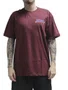 Camisa Masculino Blunt Danton B Manga Curta Estampada - Vinho