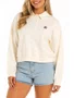 Camisa Polo Feminina Manga Longa Fila Comfort Box - Off White