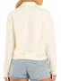 Camisa Polo Feminina Manga Longa Fila Comfort Box - Off White