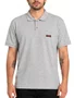 Camisa Polo Masculina Blinca Etc Manga Curta Estampada - Cinza Mesclado
