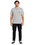 Camisa Polo Masculina Blinca Etc Manga Curta Estampada - Cinza Mesclado