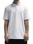 Camisa Polo Masculina Freesurf Grid Manga Curta Estampada - Branco