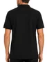 Camisa Polo Masculina Freesurf Logo Manga Curta Estampada - Preto