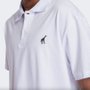 Camisa Polo Masculina LRG 47 Manga Curta Estampada - Branco