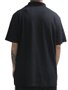 Camisa Polo Masculina Quiksilver Pyquet Manga Curta Estampada - Preto
