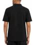 Camisa Polo Masculina Rip Curl Basic Brand Blade Manga Curta Estampada - Preto