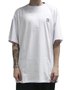 Camiseta Big Masculina Hurley Mini Icon Manga Curta Estampada - Branco