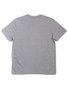 Camiseta Big Masculina New Era Logo Lakers Manga Curta Estampada - Cinza/Mescla
