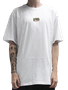 Camiseta Big Masculina Rusty Color Box Manga Curta Estampada - Branco