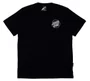 Camiseta Big Masculina Santa Cruz Opus Dot SS Manga Curta Estampada - Preto