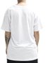 Camiseta Big Masculina Volcom Stone Blanks Manga Curta Estampada - Branco