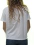 Camiseta Feminina Billabong Comet AT ME Manga Curta - Branco