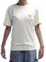 Camiseta Feminina Hurley Silk Sun Manga Curta Estampada - Off White