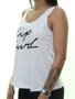 Camiseta Feminina Rip Curl Logo Script Tank - Branco