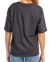 Camiseta Feminina Rip Curl Pacific Coast Manga Curta Estampada - Preto Estonado