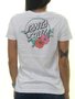 Camiseta Feminina Santa Cruz Floral Dot Manga Curta - Branco
