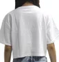 Camiseta Feminina Vans Classic Script Manga Curta Estampada - Branco