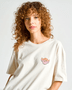 Camiseta Feminina Volcom Guys - Off White
