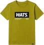 Camiseta Feminina Wats Logo - Verde Mesclado