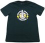 Camiseta Infantil Escolinha de SKT Manga Curta Estampada - Verde Escuro