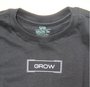 Camiseta Infantil Grow Square - Preto