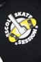 Camiseta Infantil Session Escolinha de SKT Manga Curta Estampada - Preto