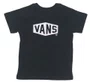 Camiseta Infantil Vans Hex-Logo Manga Curta Estampada - Preto