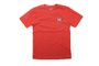 Camiseta Infantil Vans Logo Check Manga Curta Estampada - Vermelho