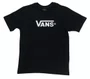 Camiseta Infantil Vans New Classic Manga Curta Estampada - Preto