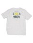 Camiseta Juvenil Freesurf Basica Boards Manga Curta Estampada - Branco/Mescla