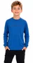 Camiseta Juvenil Freesurf Manga Longa Estampada - Azul