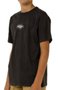 Camiseta Juvenil Rip Curl Raw Energy Skull - Preto