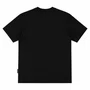 Camiseta Juvenil Santa Cruz Burnit Bone Manga Curta Estampada - Preto