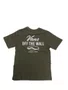 Camiseta Juvenil Vans Chop Shop Manga Curta Estampada - Verde