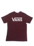 Camiseta Juvenil Vans Classic Boys - Vinho