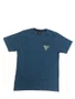 Camiseta Juvenil Volcom Hi Loops Manga Curta - Azul
