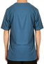 Camiseta Juvenil Volcom Iconic Regular Manga Curta - Azul