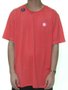 Camiseta Mascuina Hurley Especial Basic Dit-Fite Manga Curta - Vermelho