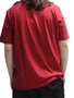 Camiseta Masculina Adidas Cami Logo Linear Manga Curta Estampada - Vermelho