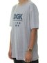 Camiseta Masculina All Star Tee Manga Curta Estampada - Cinza Mesclado