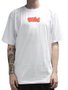 Camiseta Masculina Baw Chillin Manga Curta Estampada - Branco