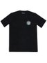 Camiseta Masculina Baw Regular Chill Manga Curta Estampada - Preto